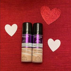 2 New covergirl+Olay simply ageless shade 210